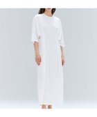 【ベイジ,/BEIGE,】の【洗える】S.BABILA / スリットネックウエストタックワンピース Ecru|ID: prp329100004579500 ipo3291000000034310007