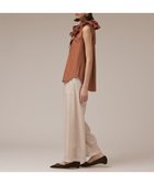 【グレース コンチネンタル/GRACE CONTINENTAL】のマルチフリルノースリーブブラウス ブラウン|ID: prp329100004579502 ipo3291000000032442400