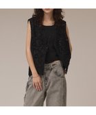【グレース コンチネンタル/GRACE CONTINENTAL】のレース刺繍ベスト 人気、トレンドファッション・服の通販 founy(ファニー) ファッション Fashion レディースファッション Fashion for Women アウター Coat / Outerwear Collection トップス・カットソー Cut & Sew Tops ベスト&ジレ / 重ね着スタイル Vests & Gilets インナー Innerwear ケミカル Chemical, Chemical Wash シンプル Simple, Minimal ノースリーブ Sleeveless, No-Sleeve バランス Balance, Style Balance ベスト Vest, Waistcoat ボトム Bottoms, Lower Wear レース Lace, Lace Fabric 再入荷 Restock / Back in Stock 夏 Summer 春 Spring S/S・春夏 SS, Spring/Summer, Warm Season thumbnail ブラック|ID: prp329100004579503 ipo3291000000033372698