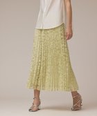 【グレース コンチネンタル/GRACE CONTINENTAL】のレースプリーツスカート ライトグリーン|ID: prp329100004579504 ipo3291000000034271360