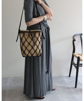 【モローバイサンク/MORROW by thank】の【軽い】レザーメッシュバック / NATALIE 人気、トレンドファッション・服の通販 founy(ファニー) ファッション Fashion レディースファッション Ladies' Fashion Online バッグ Bag インナー Inner ショルダー Shoulder シンプル Simple スエード Suede ミックス Mix メッシュ Mesh ラフィア Raffia 冬 Winter 日本製 Made In Japan 夏 Summer |ID:prp329100004579511