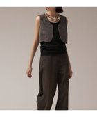 【グレース コンチネンタル/GRACE CONTINENTAL】のエンブロイダリージレ チャコール|ID: prp329100004579526 ipo3291000000032442646