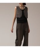 【グレース コンチネンタル/GRACE CONTINENTAL】のエンブロイダリージレ チャコール|ID: prp329100004579526 ipo3291000000033657184