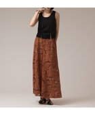 【グレース コンチネンタル/GRACE CONTINENTAL】のカットワークバギーパンツ 人気、トレンドファッション・服の通販 founy(ファニー) ファッション Fashion レディースファッション Ladies' Fashion Online パンツ Pants サロペット Overalls モチーフ Motif リゾート Resort リーフ Leaf ワーク Work 夏 Summer 春 Spring S/S・春夏 Ss・Spring/Summer thumbnail ブラウン|ID: prp329100004579529 ipo3291000000032442668
