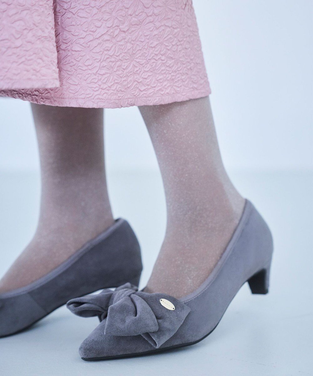【トッカ/TOCCA】のRIBBON KNOT PUMPS パンプス 人気、トレンドファッション・服の通販 founy(ファニー) ファッション Fashion レディースファッション Fashion for Women 冬 Winter / This Winter おすすめ Recommended / Our Picks エレガント 上品 Elegant ダブル Double, Double-Breasted デニム Denim, Jeans Material トレンド Trend, Trending Now フェミニン Feminine, Girly リボン Ribbon, Bow A/W・秋冬 Autumn/Winter other-1|ID: prp329100004579537 ipo3291000000034340378