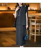 【23区/NIJYUSANKU】の【一部店舗限定/UVカット/洗える】ライトウェイトツイル ケープ付き ワンピース 人気、トレンドファッション・服の通販 founy(ファニー) ファッション Fashion レディースファッション Fashion for Women ワンピース Dresses アンサンブル Ensemble Set エレガント 上品 Elegant 春 Spring 洗える Machine Washable シアー Sheer, See-Through スリット Slit, Slit Detail ドレープ Drape, Draping Fabric フォルム Silhouette, Form S/S・春夏 SS, Spring/Summer, Warm Season 夏 Summer 旅行 Travel 結婚式 Wedding 二次会 After Party 2025年 2025 2025春夏・S/S Spring/Summer 2025 SS25 thumbnail ブラック系|ID: prp329100004579577 ipo3291000000033118497