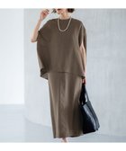 【23区/NIJYUSANKU】の【一部店舗限定/UVカット/洗える】ライトウェイトツイル ケープ付き ワンピース 人気、トレンドファッション・服の通販 founy(ファニー) ファッション Fashion レディースファッション Fashion for Women ワンピース Dresses アンサンブル Ensemble Set エレガント 上品 Elegant 春 Spring 洗える Machine Washable シアー Sheer, See-Through スリット Slit, Slit Detail ドレープ Drape, Draping Fabric フォルム Silhouette, Form S/S・春夏 SS, Spring/Summer, Warm Season 夏 Summer 旅行 Travel 結婚式 Wedding 二次会 After Party 2025年 2025 2025春夏・S/S Spring/Summer 2025 SS25 thumbnail モカ系|ID: prp329100004579577 ipo3291000000034309988