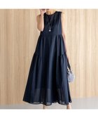 【23区/NIJYUSANKU】の【一部店舗限定/接触冷感/洗える】ラミータンブラー ノースリーブ ワンピース 人気、トレンドファッション・服の通販 founy(ファニー) ファッション Fashion レディースファッション Fashion for Women ワンピース Dresses 春 Spring 洗える Machine Washable ギャザー Gathered, Ruffled シアー Sheer, See-Through タンブラー Tumbler, Travel Mug ティアード Tiered, Tiered Style ノースリーブ Sleeveless, No-Sleeve フィット Fit, Slim Fit ローズ Rose, Rose Motif S/S・春夏 SS, Spring/Summer, Warm Season 夏 Summer 2025年 2025 2025春夏・S/S Spring/Summer 2025 SS25 thumbnail ネイビー系|ID: prp329100004579580 ipo3291000000032442985
