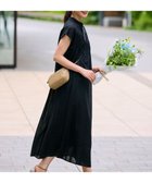 【23区/NIJYUSANKU】の【一部店舗限定/接触冷感/洗える】ラミータンブラー フレンチスリーブ ワンピース 人気、トレンドファッション・服の通販 founy(ファニー) ファッション Fashion レディースファッション Fashion for Women ワンピース Dresses 春 Spring 洗える Machine Washable ギャザー Gathered, Ruffled シアー Sheer, See-Through スリーブ Sleeve, Long Sleeve / Short Sleeve タンブラー Tumbler, Travel Mug ノースリーブ Sleeveless, No-Sleeve フレア Flare, Flared フレンチ French, French Style レース Lace, Lace Fabric ローズ Rose, Rose Motif S/S・春夏 SS, Spring/Summer, Warm Season 夏 Summer 2025年 2025 2025春夏・S/S Spring/Summer 2025 SS25 thumbnail ブラック系|ID: prp329100004579581 ipo3291000000032750049