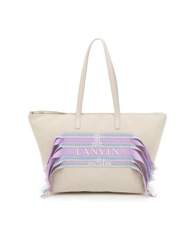 【ランバン オン ブルー/LANVIN en Bleu】 テイル トートバッグ人気、トレンドファッション・服の通販 founy(ファニー) ファッション Fashion レディースファッション Fashion for Women バッグ Bags カラフル Colorful Design キャンバス Canvas, Canvas Fabric クール Cool, Chic リボン Ribbon, Bow リュクス Luxury, Elegant, High-End, Chic |ID:prp329100004579589