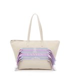 【ランバン オン ブルー/LANVIN en Bleu】のテイル トートバッグ 人気、トレンドファッション・服の通販 founy(ファニー) ファッション Fashion レディースファッション Fashion for Women バッグ Bags カラフル Colorful Design キャンバス Canvas, Canvas Fabric クール Cool, Chic リボン Ribbon, Bow リュクス Luxury, Elegant, High-End, Chic thumbnail アイボリー|ID: prp329100004579589 ipo3291000000033523899