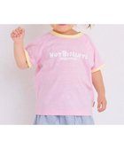 【ミキハウスホットビスケッツ/MIKI HOUSE HOT BISCUITS / KIDS】の【80-120cm】 バック顔ドン 異番手 半袖Tシャツ 人気、トレンドファッション・服の通販 founy(ファニー) ファッション Fashion キッズファッション Fashion for Kids トップス・カットソー Cut & Sew Tops おすすめ Recommended / Our Picks カットソー Cut and Sewn Top カラフル Colorful Design ハーフ Half, Half-Length パイピング Piping, Trim Design ベビー Baby, Babywear 人気 Popular, Best Seller 半袖 Short Sleeve, Half Sleeve 夏 Summer 春 Spring S/S・春夏 SS, Spring/Summer, Warm Season thumbnail ピンク|ID: prp329100004580360 ipo3291000000033383986