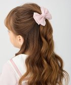 【エニファム/any FAM / KIDS】のオーガンジーリボンヘアクリップ ピンク|ID: prp329100004580365 ipo3291000000033474496