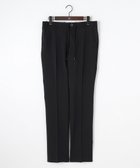 【ジョセフ アブード/JOSEPH ABBOUD / MEN】の夏パンツ【洗える・ウエストも伸びる!/軽量/清涼/ストレッチ】ハイツイストドライストレッチパンツ ブラック系|ID: prp329100004580378 ipo3291000000032770104