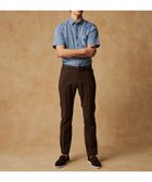 【ジョセフ アブード/JOSEPH ABBOUD / MEN】の夏パンツ【洗える・ウエストも伸びる!/軽量/清涼/ストレッチ】ハイツイストドライストレッチパンツ ダークブラウン系|ID: prp329100004580378 ipo3291000000032770106