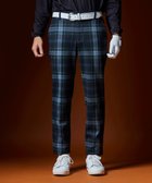 【23区 ゴルフ/23区GOLF / MEN】の【MEN】【ストレッチ】チェック柄プリント パンツ ダークグリーン系3|ID: prp329100004580379 ipo3291000000032452623