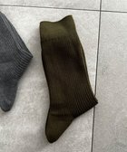 【ウィゴー/WEGO / MEN】のリブ無地ソックス(R) カーキ|ID: prp329100004580380 ipo3291000000034243082