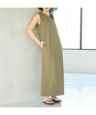 【ハッシュニュアンス/#Newans】の〈春名亜美さんコラボ〉モダンバイカラーワンピース カーキ×ブラック|ID: prp329100004580396 ipo3291000000033357897
