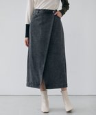 【ベイジ,/BEIGE,】の【洗える・VERY 6月号掲載】FICUS / デニムラップスカート Slate|ID: prp329100004580400 ipo3291000000035626352