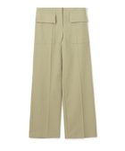 【ジョゼフ/JOSEPH】の【洗える】オーガニックツイル ワイドトラウザーズ Dark Olive|ID: prp329100004580407 ipo3291000000033688501