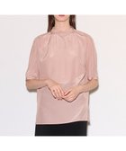 【ジョゼフ/JOSEPH】の【洗える】シルクデシン 半袖ブラウス 人気、トレンドファッション・服の通販 founy(ファニー) ファッション Fashion レディースファッション Fashion for Women トップス・カットソー Cut & Sew Tops シャツ・ブラウス・オフィスカジュアル Elegant Blouses & Button-Ups エレガント 上品 Elegant ギャザー Gathered, Ruffled シルク Silk, 100% Silk スクエア Square, Square Shape スリット Slit, Slit Detail ドレープ Drape, Draping Fabric フェミニン Feminine, Girly 半袖 Short Sleeve, Half Sleeve 洗える Machine Washable A/W・秋冬 Autumn/Winter thumbnail Warm Taupe|ID: prp329100004580410 ipo3291000000032766355