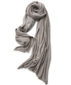 【トック/TOQUE】の〈大草直子さんアドバイザー〉ウォッシャブルシルク×コットン大判ニット ストール グレー|ID: prp329100004580422 ipo3291000000034466959