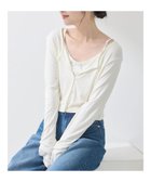 【アースミュージックアンドエコロジー/earth music&ecology】のSET2点カーディガン+フラワーキャミ Ivory|ID: prp329100004580444 ipo3291000000034249678