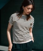 【23区/NIJYUSANKU】の【洗える】レーヨンポリエステルストレッチ プルオーバー ラメニット ゴールド×ブラック|ID: prp329100004580445 ipo3291000000032645593