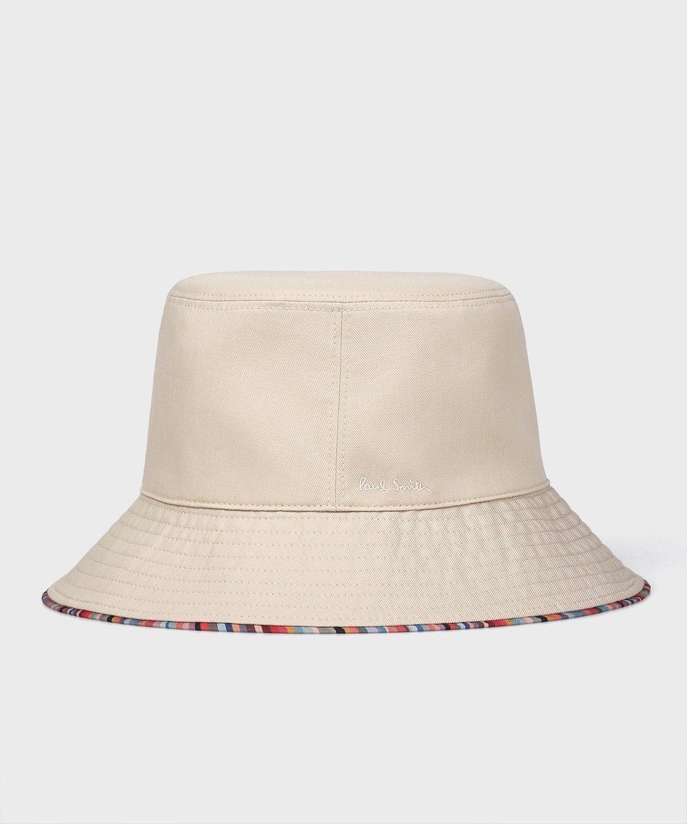 【ポール スミス/Paul Smith】のスワールパイピング バケットハット インテリア・キッズ・メンズ・レディースファッション・服の通販 founy(ファニー) 　ファッション　Fashion　レディースファッション　Ladies' Fashion Online　帽子　Hats　リバーシブル　Reversible　帽子　Hat　ベージュ|ID: prp329100004580453 ipo3291000000032453758