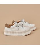 【モード エ ジャコモ/MODE ET JACOMO】のcarino デザインソールスニーカー 人気、トレンドファッション・服の通販 founy(ファニー) ファッション Fashion レディースファッション Fashion for Women クール Cool, Chic シンプル Simple, Minimal スタイリッシュ Stylish, Fashionable スニーカー Sneakers, Trainers フェミニン Feminine, Girly レース Lace, Lace Fabric エレガント 上品 Elegant 厚底 Platform Shoes 楽ちん Easy Fit, Comfortable 軽量 Lightweight, Ultra Light thumbnail ホワイト|ID: prp329100004580458 ipo3291000000033683547