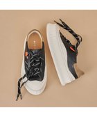 【モード エ ジャコモ/MODE ET JACOMO】のcarino デザインソールスニーカー 人気、トレンドファッション・服の通販 founy(ファニー) ファッション Fashion レディースファッション Fashion for Women クール Cool, Chic シンプル Simple, Minimal スタイリッシュ Stylish, Fashionable スニーカー Sneakers, Trainers フェミニン Feminine, Girly レース Lace, Lace Fabric エレガント 上品 Elegant 厚底 Platform Shoes 楽ちん Easy Fit, Comfortable 軽量 Lightweight, Ultra Light thumbnail ブラック|ID: prp329100004580458 ipo3291000000033683549