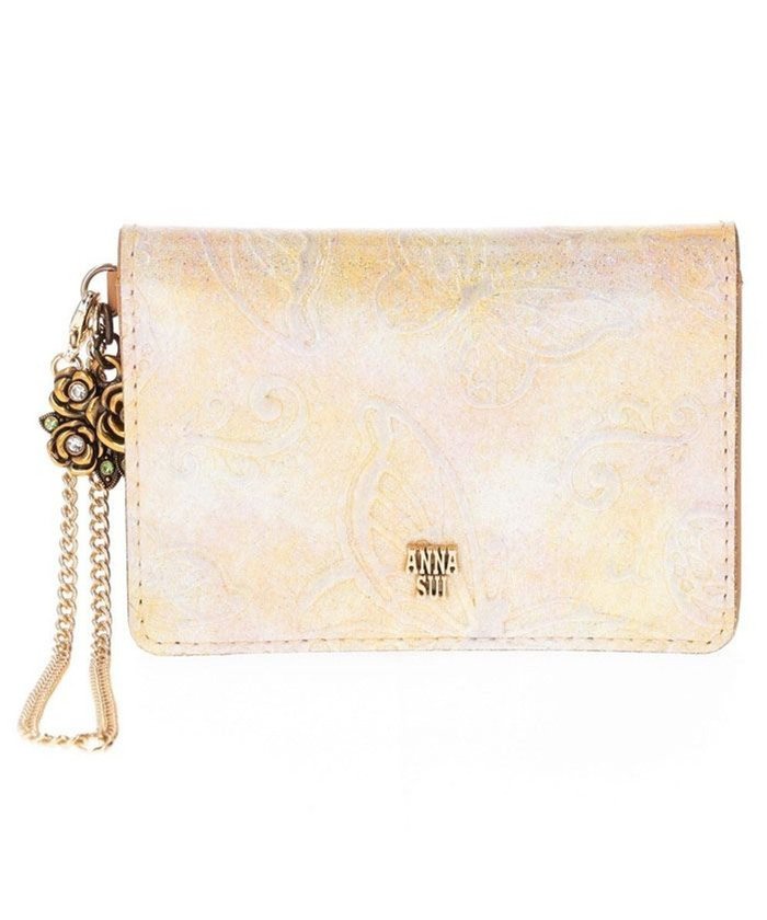 【アナスイ/ANNA SUI】のパピヨン 2面パスケース インテリア・キッズ・メンズ・レディースファッション・服の通販 founy(ファニー) https://founy.com/ ファッション Fashion レディースファッション WOMEN 財布 Wallets エナメル Enamel バタフライ Butterfly プリント Print ローズ Rose 財布 Wallet |ID: prp329100004580463 ipo3291000000032453943
