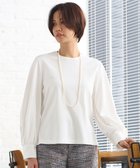 【自由区/JIYU-KU】の【洗える】ハイカウントパフスリーブ カットソー アイボリー系|ID: prp329100004580471 ipo3291000000032660099