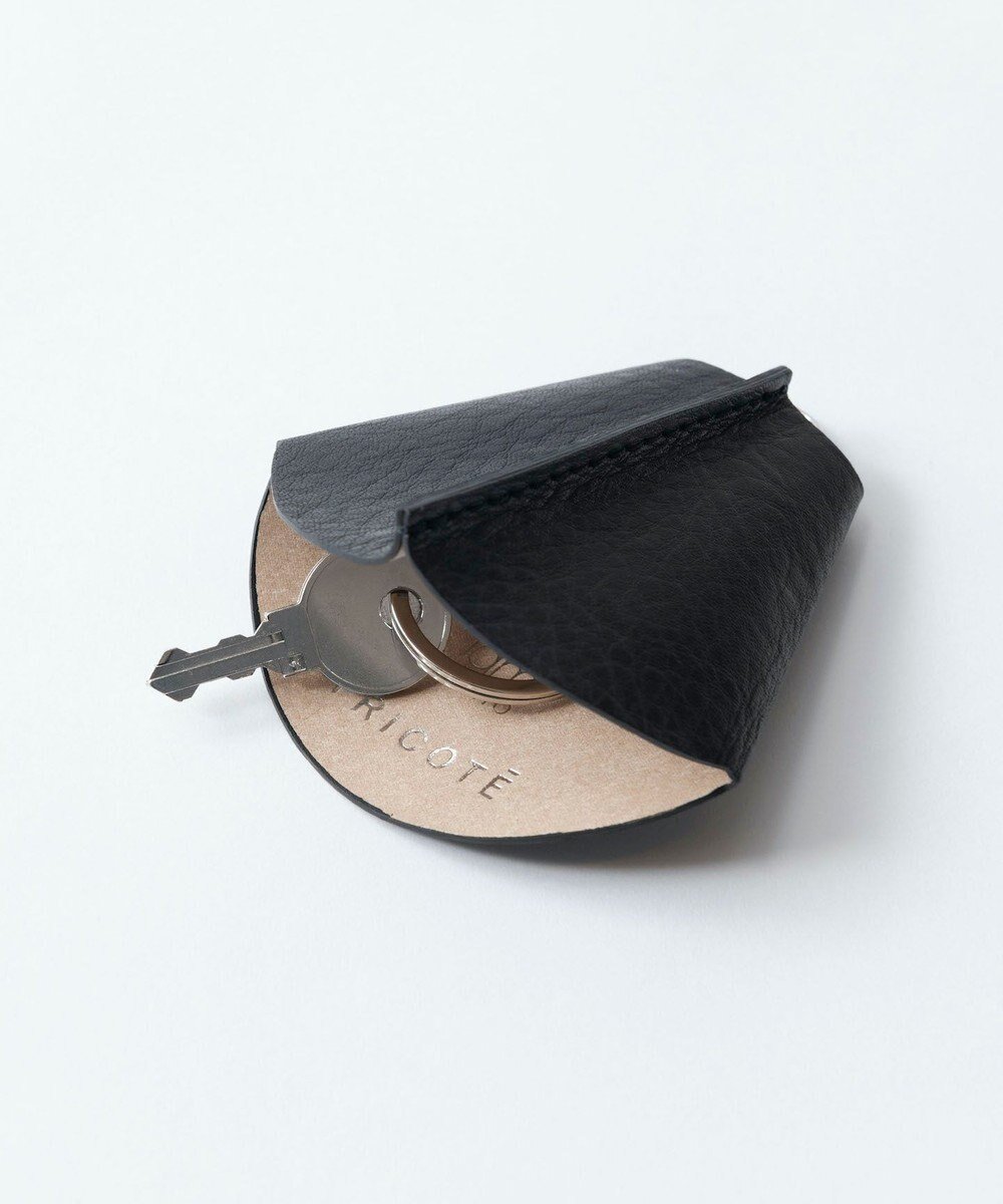 【トリコテ/Tricote】のLEATHER KEY CASE/レザーキーケース インテリア・キッズ・メンズ・レディースファッション・服の通販 founy(ファニー) 　ファッション　Fashion　レディースファッション　Fashion for Women　ミニ財布・二つ折り財布　Wallets & Card Cases　おすすめ　Recommended / Our Picks　アクセサリー　Fashion Accessories　財布　Wallet, Purse　99BLACK|ID: prp329100004580586 ipo3291000000032722192