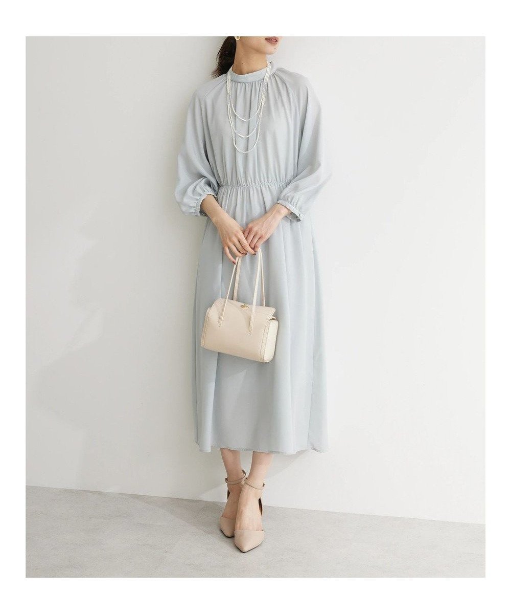 【グリーンパークス/Green Parks】のef-de モックネックワンピース 人気、トレンドファッション・服の通販 founy(ファニー) 　ファッション　Fashion　レディースファッション　Fashion for Women　ワンピース　Dresses　エレガント 上品　Elegant　カーディガン　Cardigan, Knitwear　クラシック　Classic, Timeless Style　コレクション　Collection, Seasonal Line　ジャケット　Jacket, Outerwear　フォーマル　Formal, Dressy　ペチコート　Petticoat, Underskirt　モックネック　Mock Neck, Short Turtleneck　夏　Summer　春　Spring　S/S・春夏　SS, Spring/Summer, Warm Season　 other-1|ID: prp329100004580633 ipo3291000000032455053
