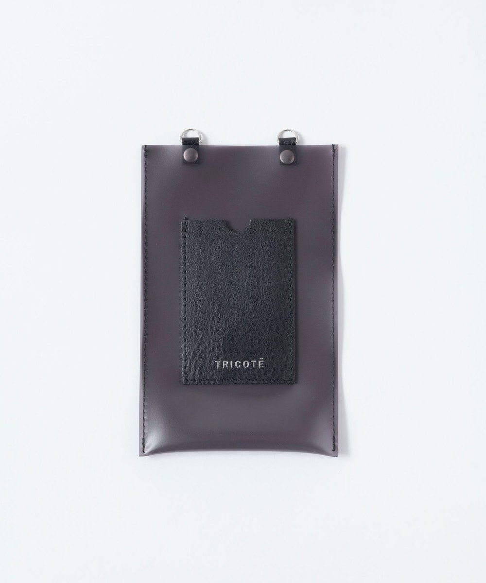 【トリコテ/Tricote】のPVC SMARTPHONE BAG/PVCスマートフォンバッグ インテリア・キッズ・メンズ・レディースファッション・服の通販 founy(ファニー) 　ファッション　Fashion　レディースファッション　Ladies' Fashion Online　バッグ　Bag　ウォレット　Wallet　シンプル　Simple　タオル　Towel　定番　Standard　人気　Popularity　ミックス　Mix　おすすめ　Recommend　99BLACK|ID: prp329100004580662 ipo3291000000032455302