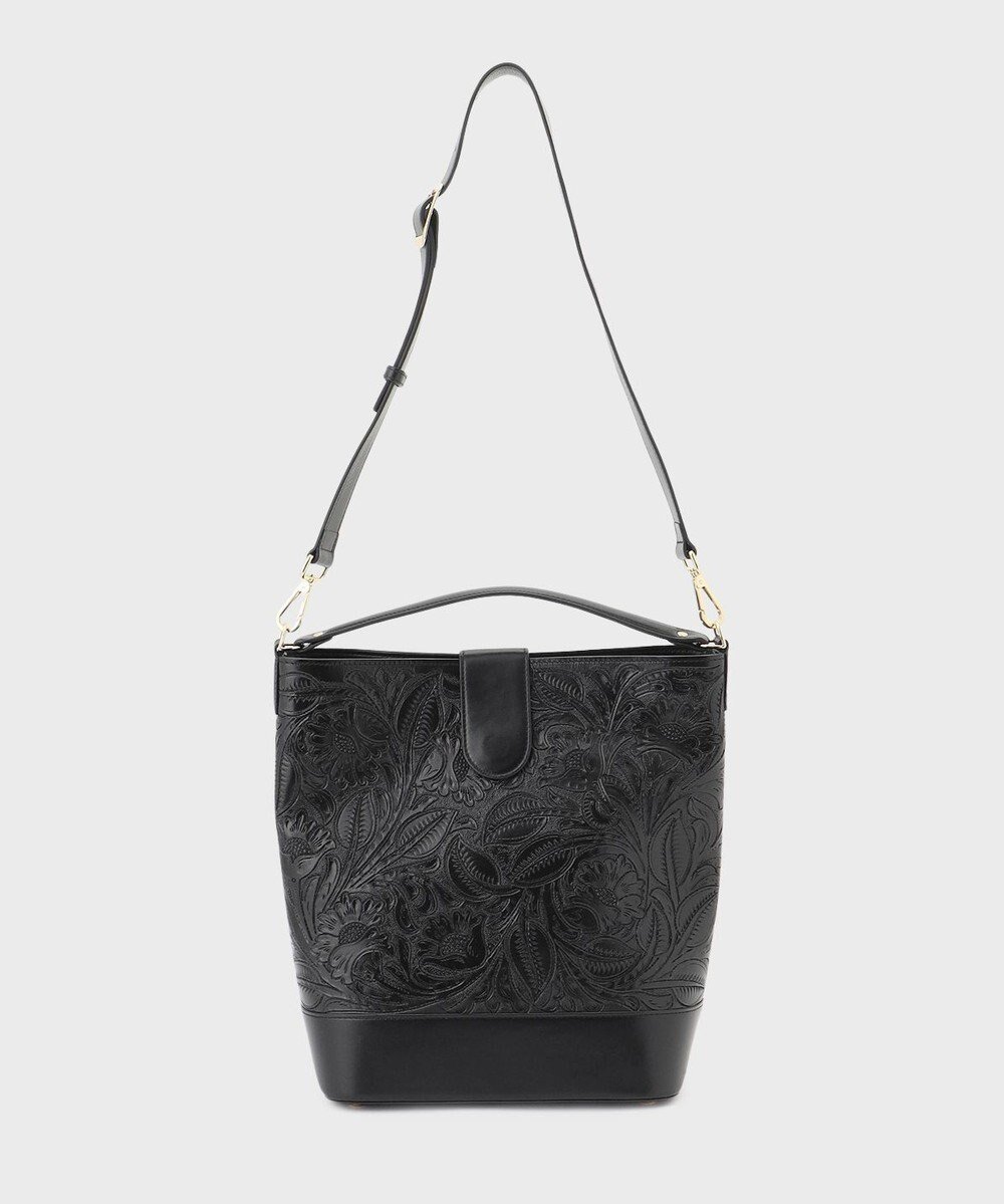 【グレース コンチネンタル/GRACE CONTINENTAL】のBucketbag インテリア・キッズ・メンズ・レディースファッション・服の通販 founy(ファニー) 　ファッション　Fashion　レディースファッション　Fashion for Women　バッグ　Bags　ウォレット　Wallet　ヴィンテージ　Vintage Style　定番　Standard, Basic Item　バケツ　Bucket, Bucket Style　ベーシック　Basic, Essential　ポーチ　Pouch, Small Case　ラップ　Wrap, Wrap Design　ビジネス 仕事 通勤　Business / Work / Commuting　ブラック|ID: prp329100004580836 ipo3291000000032456901