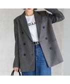 【23区/NIJYUSANKU】の【~6/29まで受注生産】カスタマイズ ブレザー ジャケット(サキソニー無地) 人気、トレンドファッション・服の通販 founy(ファニー) ファッション Fashion レディースファッション Ladies' Fashion Online アウター Coat Outerwear ジャケット Jackets テーラードジャケット Tailored Jackets シンプル Simple ジャケット Jacket ストレッチ Stretch ダブル Double チェック Check チェーン Chain 定番 Standard パイピング Piping パターン Pattern フロント Front ポケット Pocket メタル Metal 無地 Plain Color A/W・秋冬 Aw・Autumn/Winter・Fw・Fall-Winter 冬 Winter エレガント 上品 Elegant 2025年 2025 2025-2026秋冬・A/W Aw/Autumn/Winter/Fw/Fall/2025-2026 thumbnail ミディアムグレー×染め釦|ID: prp329100004580918 ipo3291000000032457508
