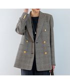 【23区/NIJYUSANKU】の【~6/29まで受注生産】カスタマイズ ブレザー ジャケット(ウィンドペンチェック) グレーウィンドペンチェック×メタル釦|ID:prp329100004580924