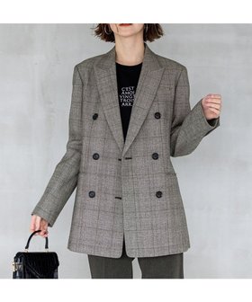 【23区/NIJYUSANKU】の【~6/29まで受注生産】カスタマイズ ブレザー ジャケット(ウィンドペンチェック) 人気、トレンドファッション・服の通販 founy(ファニー) ファッション Fashion レディースファッション WOMEN アウター Coat Outerwear ジャケット Jackets テーラードジャケット Tailored Jackets クラシック Classic ジャケット Jacket ダブル Double チェック Check チェーン Chain トレンド Trend 定番 Standard パイピング Piping パターン Pattern フロント Front ポケット Pocket メタル Metal 無地 Plain Color A/W・秋冬 Aw・Autumn/Winter・Fw・Fall-Winter 冬 Winter NEW・新作・新着・新入荷 New Arrivals エレガント 上品 Elegant 2025年 2025 |ID:prp329100004580924