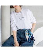 【23区/NIJYUSANKU】の【~6/29まで受注生産/接触冷感/UVカット】カスタマイズロゴ ロングスリーブ Tシャツ 人気、トレンドファッション・服の通販 founy(ファニー) ファッション Fashion レディースファッション WOMEN トップス・カットソー Tops/Tshirt シャツ/ブラウス Shirts/Blouses ロング / Tシャツ T-Shirts カットソー Cut and Sewn カットソー Cut And Sew クラシック Classic ジャケット Jacket スリーブ Sleeve デニム Denim プリント Print リラックス Relax ロング Long ワイド Wide A/W・秋冬 Aw・Autumn/Winter・Fw・Fall-Winter S/S・春夏 Ss・Spring/Summer NEW・新作・新着・新入荷 New Arrivals おすすめ Recommend 夏 Summer 2025年 2025 2025春夏・S/S Ss,Spring/Summer,2025 thumbnail ゴシック小|ID: prp329100004580933 ipo3291000000032457684