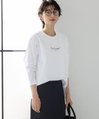 【23区/NIJYUSANKU】の【~6/29まで受注生産/接触冷感/UVカット】カスタマイズロゴ ロングスリーブ Tシャツ 人気、トレンドファッション・服の通販 founy(ファニー) ファッション Fashion レディースファッション WOMEN トップス・カットソー Tops/Tshirt シャツ/ブラウス Shirts/Blouses ロング / Tシャツ T-Shirts カットソー Cut and Sewn カットソー Cut And Sew クラシック Classic ジャケット Jacket スリーブ Sleeve デニム Denim プリント Print リラックス Relax ロング Long ワイド Wide A/W・秋冬 Aw・Autumn/Winter・Fw・Fall-Winter S/S・春夏 Ss・Spring/Summer NEW・新作・新着・新入荷 New Arrivals おすすめ Recommend 夏 Summer 2025年 2025 2025春夏・S/S Ss,Spring/Summer,2025 thumbnail 筆記体|ID: prp329100004580933 ipo3291000000032457690