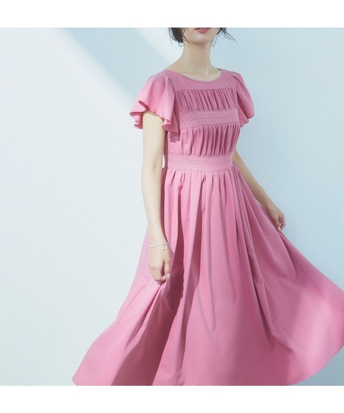 【トッカ/TOCCA】の【洗える・接触冷感・UVカット・消臭】SMOCKING EMBROIDERY ドレス インテリア・キッズ・メンズ・レディースファッション・服の通販 founy(ファニー) https://founy.com/ ファッション Fashion レディースファッション Ladies' Fashion Online ワンピース Dress ドレス Party Dresses エンブロイダリー Embroidery ドレス Dress 夏 Summer S/S・春夏 Ss・Spring/Summer 洗える Washable A/W・秋冬 Aw・Autumn/Winter・Fw・Fall-Winter |ID: prp329100004580942 ipo3291000000032457738
