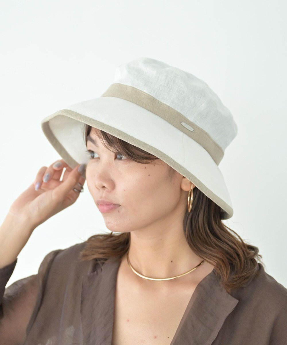 【アトレナ/ATRENA】の【日本製】配色平天セーラー 人気、トレンドファッション・服の通販 founy(ファニー) 　ファッション　Fashion　レディースファッション　Ladies' Fashion Online　帽子　Hats　帽子　Hat　日本製　Made In Japan　夏　Summer　 other-1|ID: prp329100004580967 ipo3291000000032673426