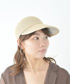 【アトレナ/ATRENA】の【日本製/一級遮光】ブレードツバ広CAP ベージュ|ID: prp329100004580970 ipo3291000000032673450