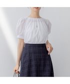 【組曲/KUMIKYOKU】のソフトローンパフスリーブ ブラウス 人気、トレンドファッション・服の通販 founy(ファニー) ファッション Fashion レディースファッション Fashion for Women トップス・カットソー Cut & Sew Tops シャツ・ブラウス・オフィスカジュアル Elegant Blouses & Button-Ups 春 Spring キュプラ Cupro, Eco Fabric ギャザー Gathered, Ruffled スリーブ Sleeve, Long Sleeve / Short Sleeve フェミニン Feminine, Girly S/S・春夏 SS, Spring/Summer, Warm Season 夏 Summer thumbnail アイボリー系|ID: prp329100004580975 ipo3291000000033567376