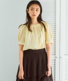 【組曲/KUMIKYOKU】のソフトローンパフスリーブ ブラウス 人気、トレンドファッション・服の通販 founy(ファニー) ファッション Fashion レディースファッション Fashion for Women トップス・カットソー Cut & Sew Tops シャツ・ブラウス・オフィスカジュアル Elegant Blouses & Button-Ups 春 Spring キュプラ Cupro, Eco Fabric ギャザー Gathered, Ruffled スリーブ Sleeve, Long Sleeve / Short Sleeve フェミニン Feminine, Girly S/S・春夏 SS, Spring/Summer, Warm Season 夏 Summer thumbnail カスタード系|ID: prp329100004580975 ipo3291000000033567377