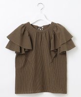 【フェルゥ/Feroux】の【先行予約・洗える】袖フリルブラウス 人気、トレンドファッション・服の通販 founy(ファニー) ファッション Fashion レディースファッション WOMEN トップス・カットソー Tops/Tshirt シャツ/ブラウス Shirts/Blouses アクセサリー Accessories 春 Spring 洗える Washable ギャザー Gather サッカー Soccer ジャケット Jacket スリット Slit スリーブ Sleeve チェック Check バランス Balance フリル Frills ラウンド Round リボン Ribbon S/S・春夏 Ss・Spring/Summer NEW・新作・新着・新入荷 New Arrivals 夏 Summer エレガント 上品 Elegant ビジネス 仕事 通勤 Business |ID:prp329100004580984