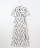 【フェルゥ/Feroux】の【洗える】フラワープリント クラシカル ワンピース スカイブルー系1|ID: prp329100004580990 ipo3291000000034199572