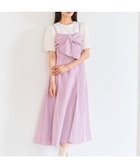 【フェルゥ/Feroux】の【洗える】リボン キャミドレス ピンク系|ID: prp329100004580995 ipo3291000000034199585